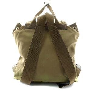 PRADA リュックサック デイパック ナイロン ブラウン