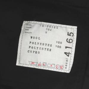 sacai チェック切り替えラップスカート 0 黒 白 青