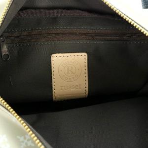 russet キューブハンドバッグ グレー