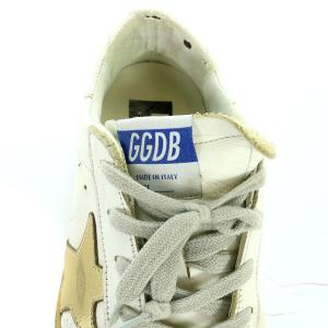 GOLDEN GOOSE HI STAR スニーカー ローカット USED加工 レザー 24cm ホワイト