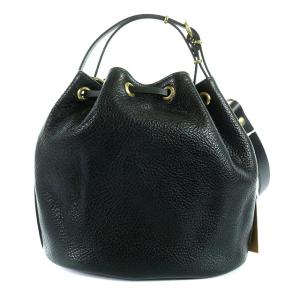 IL BISONTE ショルダーバッグ 2way BBU001 PV0001 黒