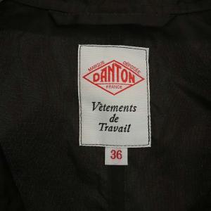 DANTON WOMENS HCP POLYESTER MICRO TAFTA COVERALLS ジャケット ステンカラー 胸ポケット