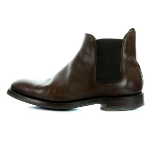 Crockett & Jones CHELSEA サイドゴアブーツ レザー 8  ブラウン