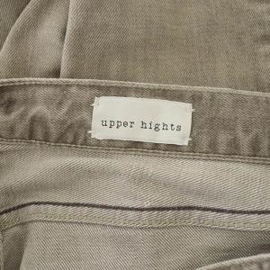 upper hights THE STELLA デニムパンツ ダメージ加工 23 ベージュ