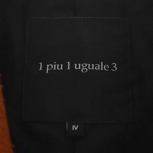 1PIU1UGUALE3 20AW DROP CHESTER チェスターコート シープボアパイル 4 オレンジ