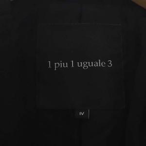 1PIU1UGUALE3 20AW DROP CHESTER コート 4 ブラック