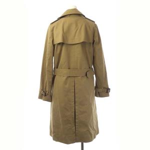 HYKE ウールライナー付き トレンチコート アウター ロング ベルト付き 1 カーキブラウン