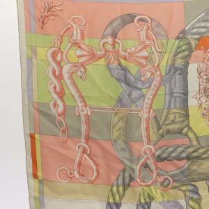 HERMES カレ90 Della Cavalleria シルク マルチカラー