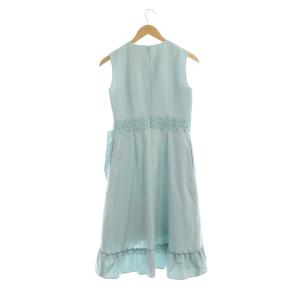 Chesty 20SS フラワーレースノースリーブワンピース 0 ライトブルー