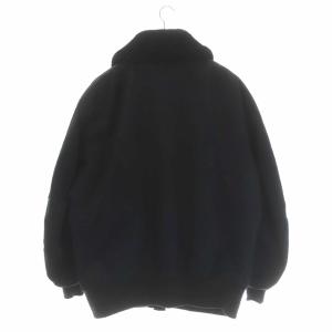 BUZZ RICKSON’S × マチュアリー maturely B-17 フライトジャケット アウター ミドル丈 ジップアップ 黒 ブラック