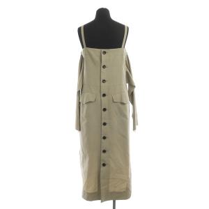 ADORE ライトグログランキャミキャミワンピース 36 ベージュ