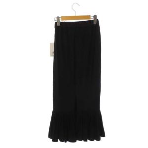 Ameri VINTAGE MERMAIDE GATHER スカート S ブラック