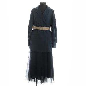 Ameri VINTAGE 20AW TRINITY JKT TULLE DRESS ワンピース 長袖 ロング