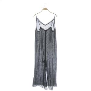 Deuxieme Classe gauze キャミソールワンピース チャコールグレー
