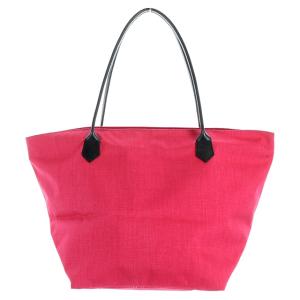 Hervé Chapelier トートバッグ 舟形 L レザーハンドル ピンク