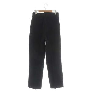 Shinzone SKATER PANTS センタープレススケーターパンツ テーパード ジッパーフライ P0 ブラック