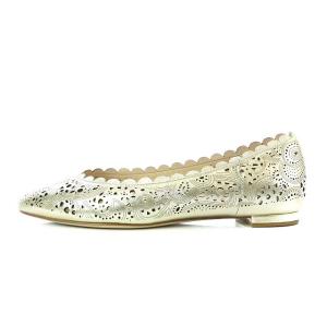 COLE HAAN Callie バレエフラットシューズ 6B ゴールド