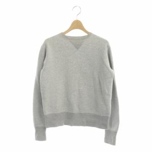 スウェット トレーナー クルーネック プルオーバー Vガゼット 2 グレー