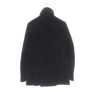 Deuxieme Classe Pコート ショート ウール 金ボタン 36 ネイビー