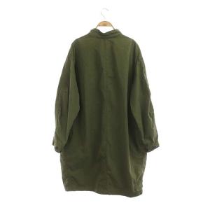 Deuxieme Classe 19SS military coat スタンドカラーコート カーキ