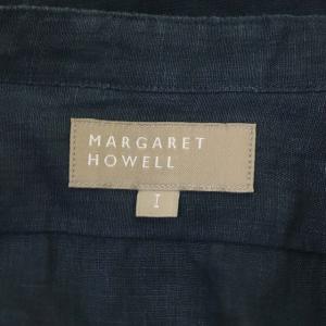 MARGARET HOWELL 20SS SHIRTING LINEN シャツ 1 ネイビー