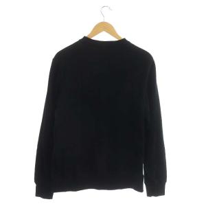 STELLA McCARTNEY ロゴスウェット トレーナー 長袖 XS ブラック ホワイト