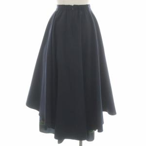 Ameri VINTAGE レイヤードフレアスカート 2点セット ロング ネイビー