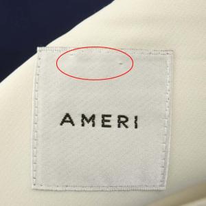 Ameri VINTAGE カラーブロックマキシ丈ワンピース マルチカラー