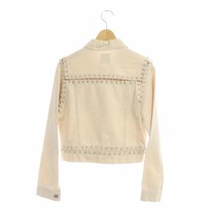 Ameri VINTAGE LACE UP CHIBI MILITARYジャケット コットン 薄ピンク