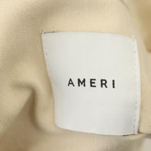 Ameri VINTAGE LACE UP CHIBI MILITARYジャケット コットン 薄ピンク