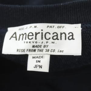 AMERICANA Deuxieme Classe別注 21SS プルオーバースウェット ネイビー