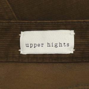 upper hights 20SS L'Appartement取扱い JENNA CORDUROY SLIT フレアパンツ コーデュロイ サイドスリット