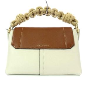 ANYA HINDMARCH ROPE BOW BAG MINI ワンハンドル ショルダーバッグ 2way レザー ライトグレー