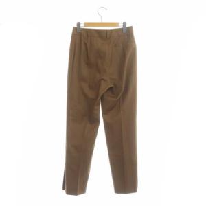 ADORE 20AWラスターツイルパンツ テーパード ウール混 38 ブラウン
