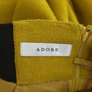 ADORE バルダライトスカート 36 マスタード