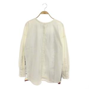 UNDRESSED CRUISE SCARF DOCKING SHIRT シャツ スカーフ ドッキング ノーカラーシャツ ブラウス