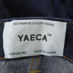 YAECA デニムパンツ ボタンフライ 30 ネイビー