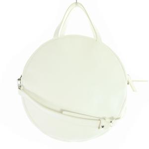agnes b. marion 2way サークルバッグ ショルダーバッグ ハンドバッグ 白