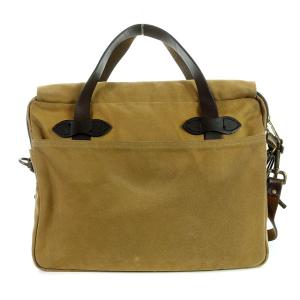 FILSON ショルダーバッグ 2way キャンバス レザー 茶 ブラウン