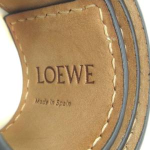 LOEWE スラップ ブレスレット スモール アナグラム ブラウン