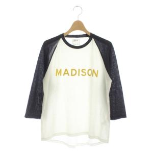 20AW RAGLAN L/S カットソー ニット セーター 七分袖 ラグランスリーブ 01 紺 白 黄 ネイビー ホワイト