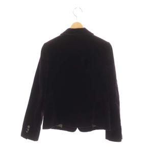 OLD ENGLAND ベルベッドジャケット テーラード 総裏地 1B センターベント 36 パープル