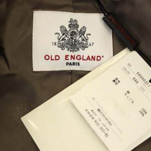 OLD ENGLAND ベルベッドジャケット テーラード 総裏地 1B センターベント 36 パープル