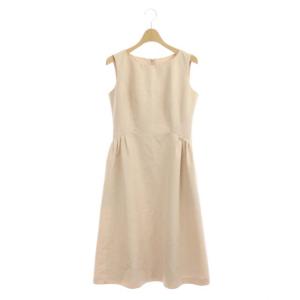 シャンタングログランワンピース ノースリーブ ロング 36 ピンク