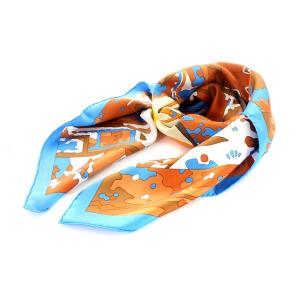 HERMES カレ90 Les Dix Cavaliers 10人の騎士 スカーフ シルク