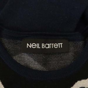 Neil Barrett サンダーボルト ニット L ネイビー