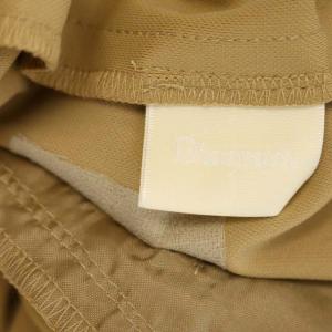 Diagram GRACE CONTINENTAL 22SS タックレギンス パンツ テーパード ジッパーフライ イージー 36 キャメル