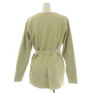 Diagram GRACE CONTINENTAL 22SS ノーカラーニットジャケット 36 ピスタチオ