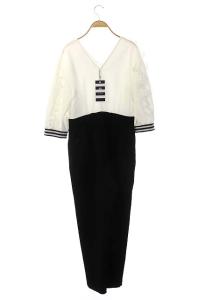 BORDERS at BALCONY 20AW SABRINA JUMP-SUIT オールインワン 38 ホワイト
