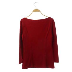 BORDERS at BALCONY 20AW WEEKEND LONG SLEEVE TEE カットソー 38 レッド